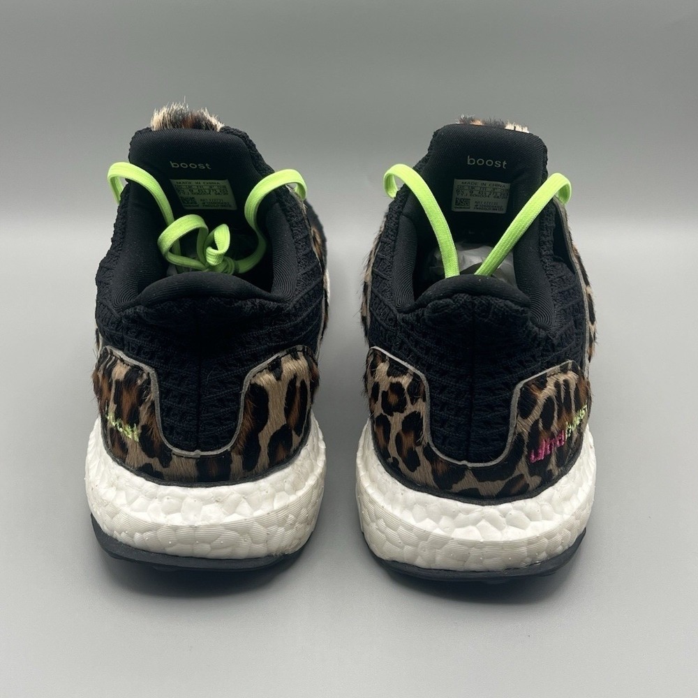 2020 Adidas Ultraboost DNA Leopard Animal Print Running - Men's Size 9.5 USED - Picture 4 of 8